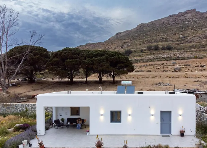 Cycladic On The Hill With Beautiful Views!! 펜션 Agkidia