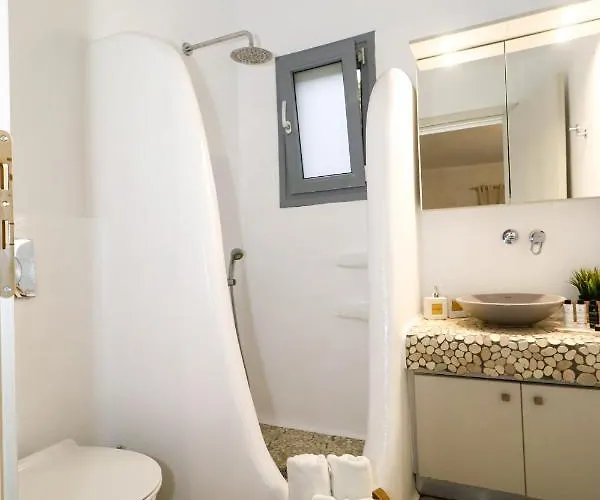 Cycladic On The Hill With Beautiful Views!! 펜션 *